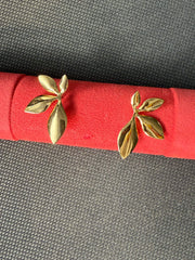 Golden Leaf Earrings