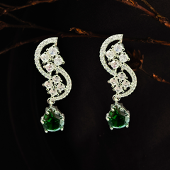 Grandeur Luxe Premier Jewellery Set- Green Dew