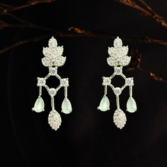 Grandeur Luxe Premier Jewellery Set- Turquoise Green