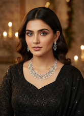 Grandeur Luxe Premier Jewellery Set- Turquoise Green