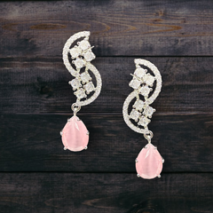 Grandeur Luxe Premier Jewellery Set- Dewy Pink