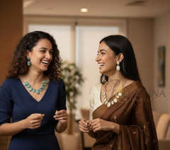 Fusion Jewellery Sets -Ocean Blue -Oval