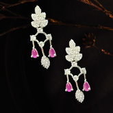 Grandeur Luxe Premier Jewellery Set- Majestic Magenta