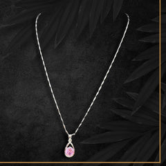 Aveline Pendant Chain- Pink Prevail