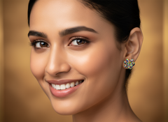 FleurNova Earrings-Festive Spectrum