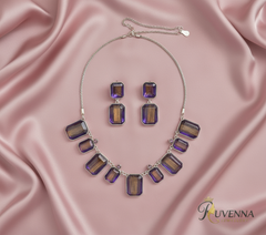 Fusion Jewellery Sets -Pure Purple Prism