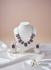 Fusion Jewellery Sets -Pure Purple Prism