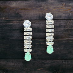 GraceLite Aura Neckless with Ocean Green Stone Drops