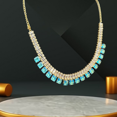 GraceLite Aura Neckless Beaming Blue