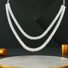 GraceLite Aura Set Double Diamond Set - Platinum Silver