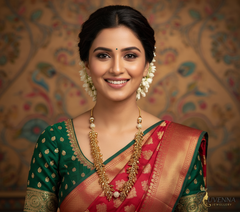 Mystique Motion 2-in-1 Necklace & Bracelet Set- Amber