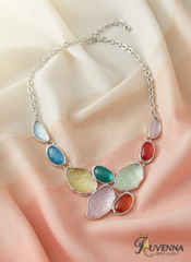 Fusion Necklace Tidal Glow Shell & Stone