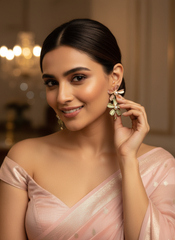 Flower of Eaden Drop Earrings