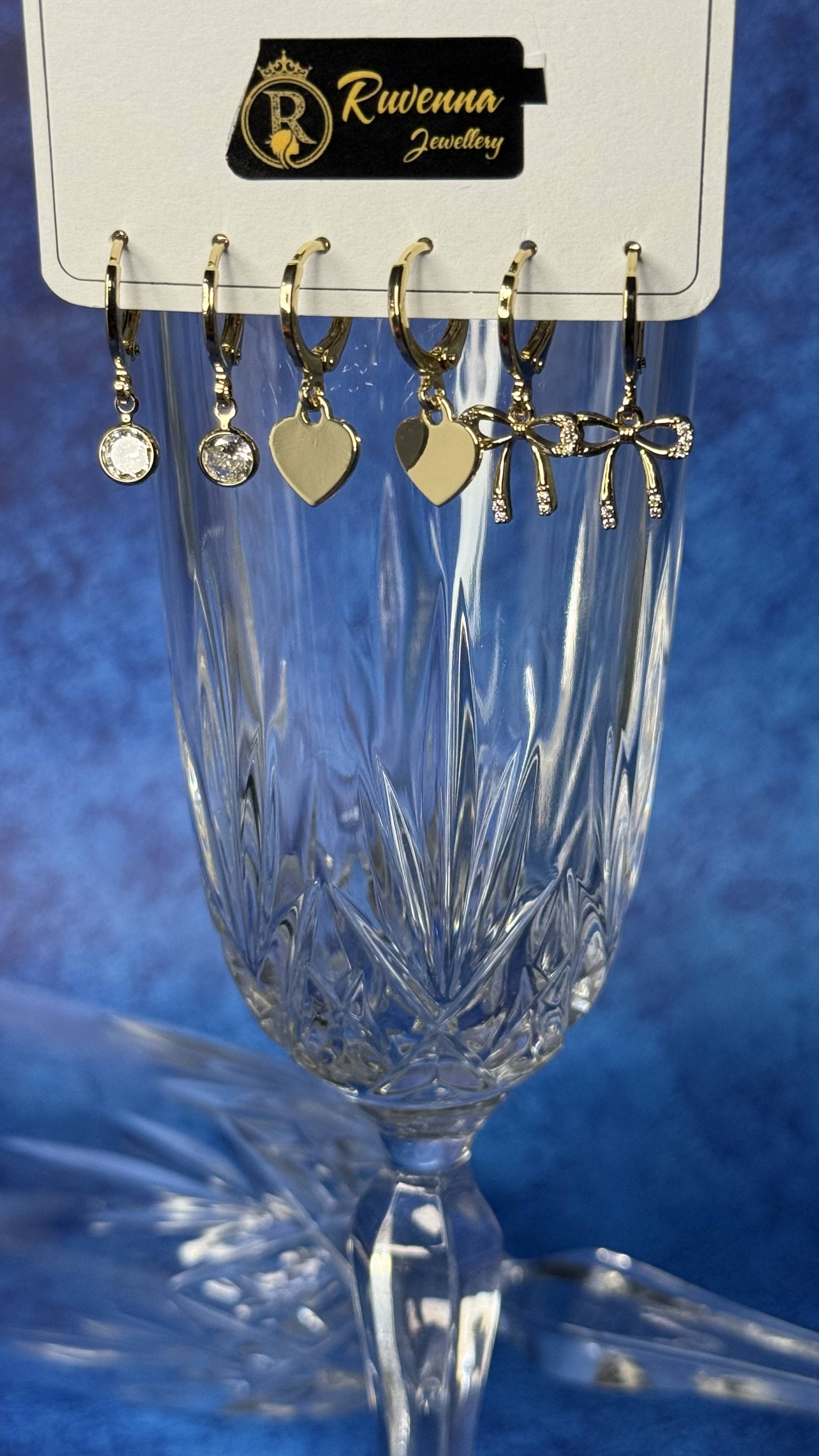 Combo Set of Gold Earrings