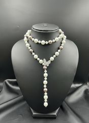 Dreamy Pearls Reverie layered Glow Necklace