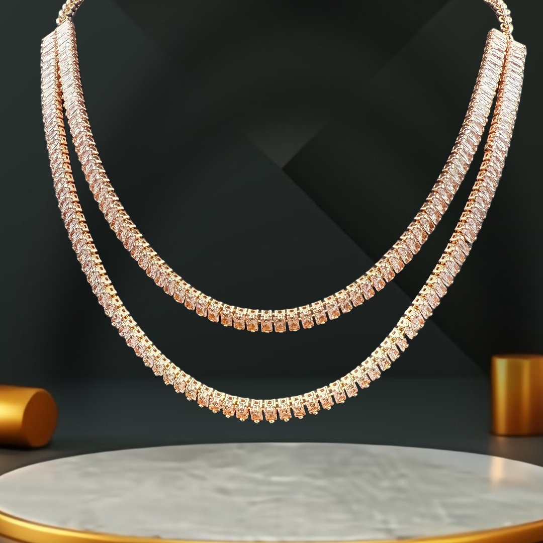 GraceLite Aura Double Diamond Set - Rose Gold
