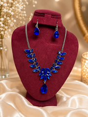 Aurora Crystal Drop Necklace Set